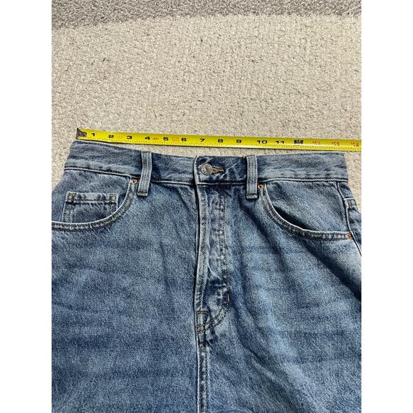Pacsun High Rise Bootcut Cropped Jeans Womens 28 (28x22 actual measurement) Blue - Picture 5 of 13
